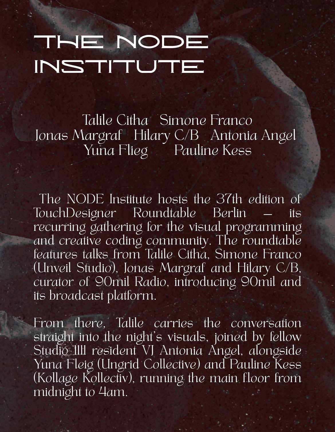 Pollen II programme — page 4